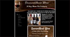 Desktop Screenshot of diamondheadwine.com